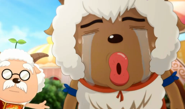 最毁童年的3张照片,沸羊羊的初吻给了懒羊羊,美羊羊做法太心机