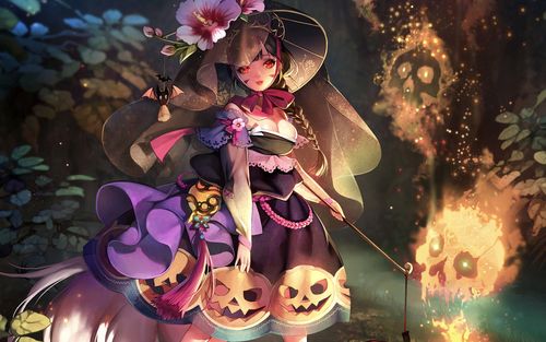 二次元暗黑系壁纸,又酷又萌