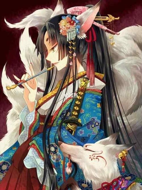 九尾狐古风仙气壁纸_壁纸_古风_古风仙气壁纸_素材