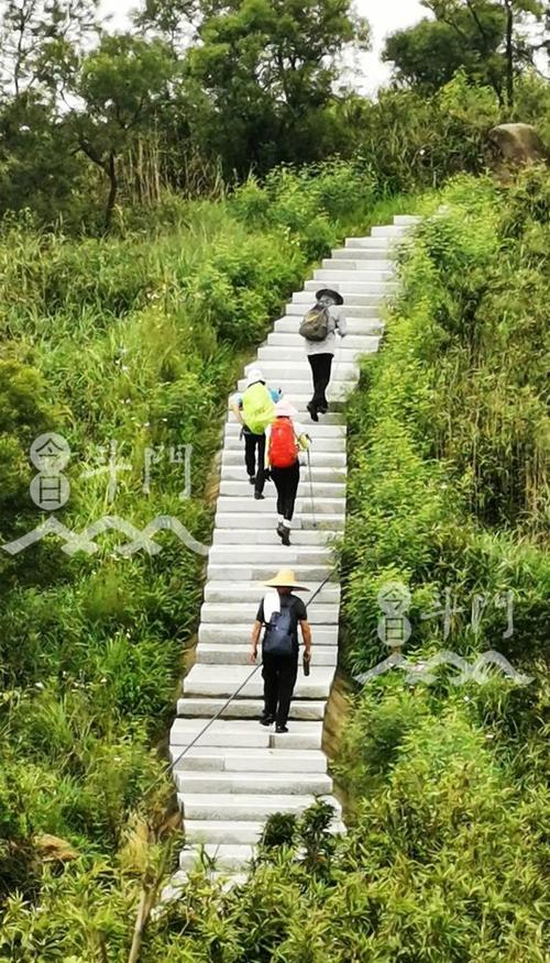 斗门黄杨山步道上新!