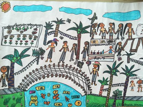 云龙镇中心小学2019年研学活动绘画比赛