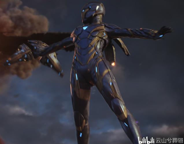 红蓝cp覆体式外骨骼装甲mark49救援装甲0049