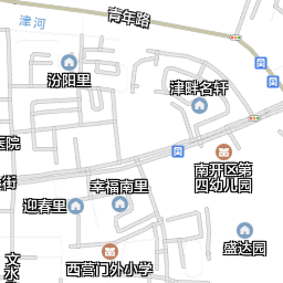 天津长虹生态园旅游地图 - 天津长虹生态园卫星地图