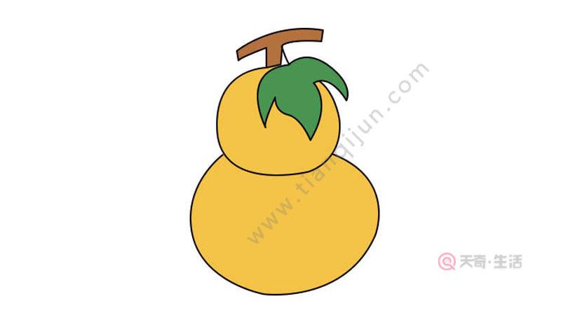 葫芦简笔画 葫芦简笔画步骤