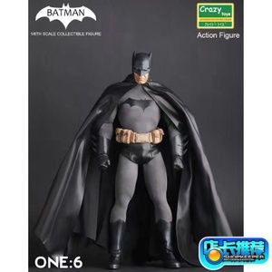 正版crazy toys12寸蝙蝠侠关节超可动1/6batman哥谭骑士模型手办