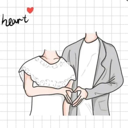 分享一组情侣p图卡通头像背景 快拿去秀一波恩爱吧_情侣照_卡通_不一