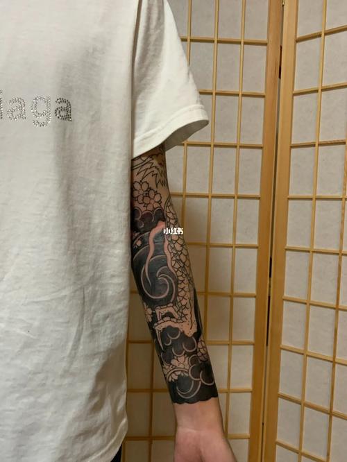 老传统樱花龙花臂_樱花_万达广场自由行热门攻略_万达