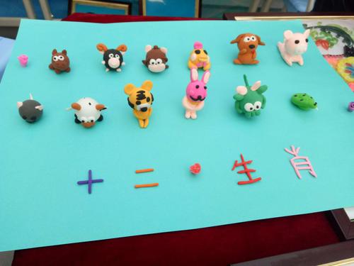 十二生肖,橡皮泥中的传统文化!