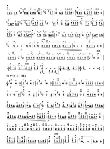 二胡独奏谱金珠玛米赞