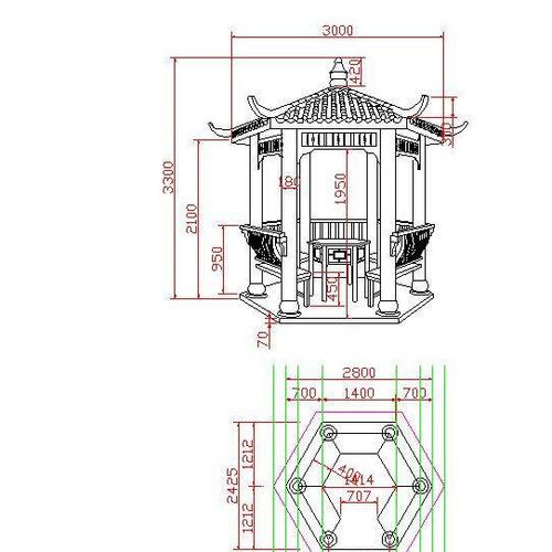 欧式古堡亭子 白色欧式风户外凉亭 大观园防腐木六角亭 牡丹亭