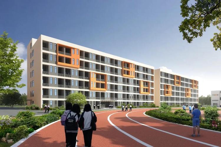 河源江东新区新智中学预计8月底交付使用办学规模2700人