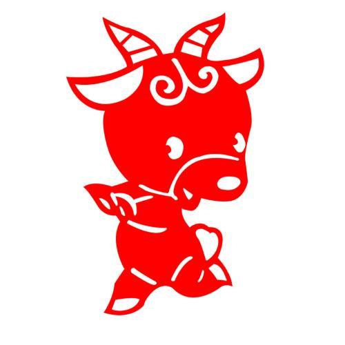 外国卡通剪纸素材