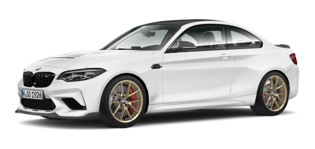 minichamps迷你切合金封密宝马m2cs2020仿真汽车模型