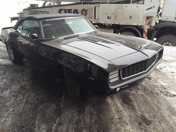 芬兰1969款雪佛兰科迈罗rs改装gladen汽车音响