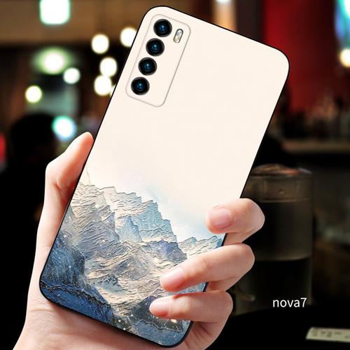 华为nova7手机壳nova7pro保护套nova7se全包镜头磨砂防摔软硅胶nove7