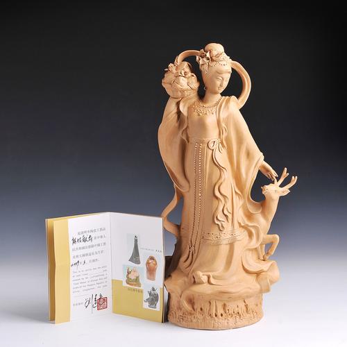 中国工艺美术大师 刘远长雕塑作品(2009年麻姑献寿)