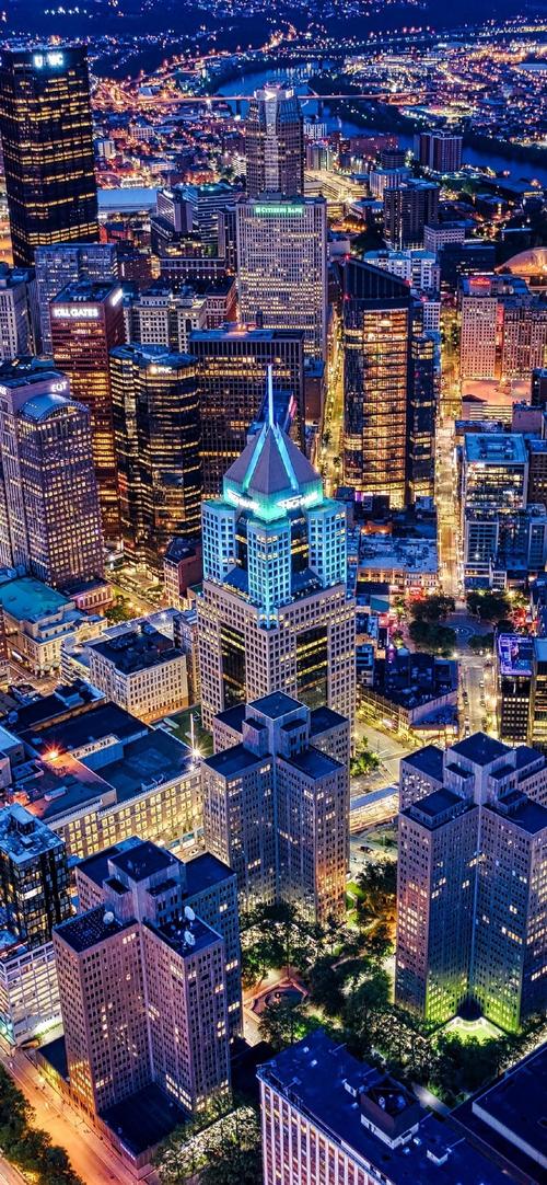 小清新城市风景手机壁纸