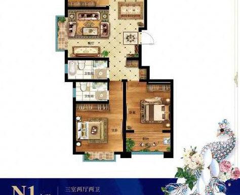 东盛·盛世华庭户型图