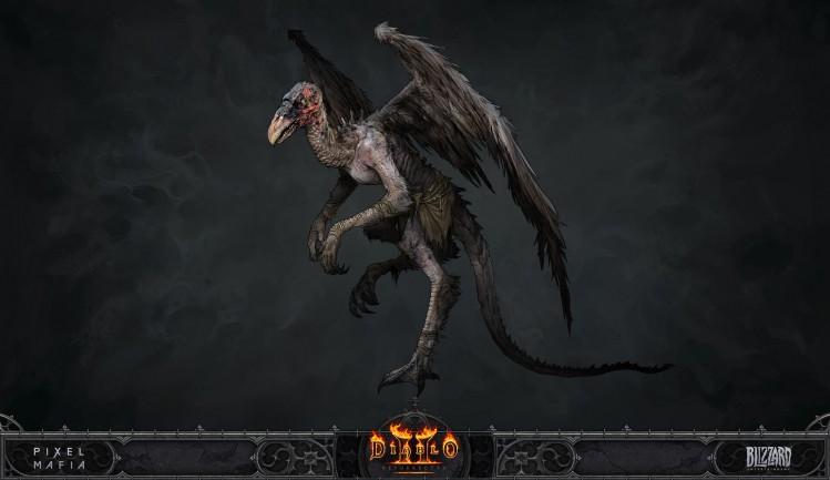 暗黑破坏神2重制版艺术图赏精美无比很吸睛