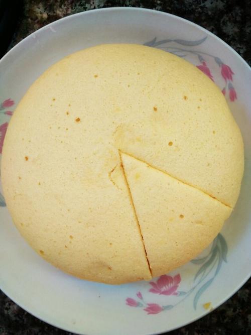 槿橘qm做的蒸蛋糕