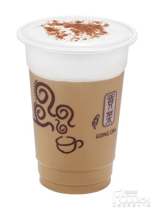 奶盖贡茶商家图片