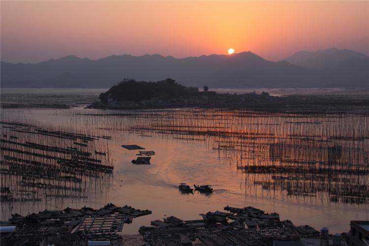 朝霞夕浦——最美滩涂霞浦