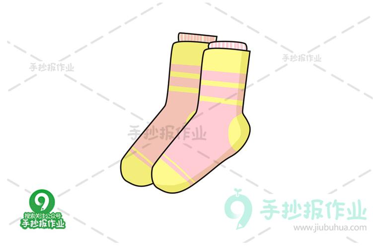 袜子简笔画