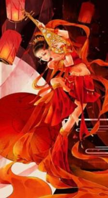 古风.红衣 一舞动京城 by:凉惜
