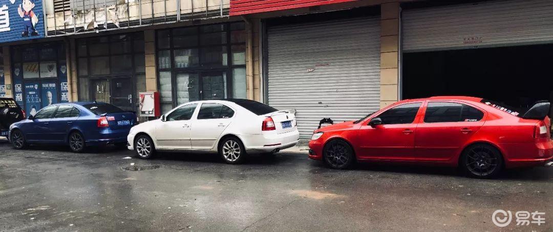 第一个改装件就是收了好友的街道版牛奶排气,非常适合明锐rs这台车