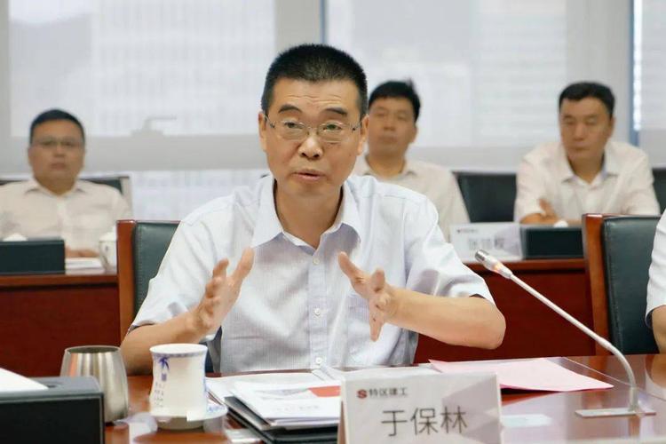 于保林,曹彬一行拜访深圳市特区建工集团主要领导