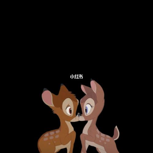 小鹿斑比可爱头像