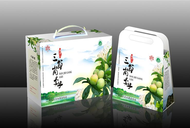 1年前的李子包装盒和手提袋设计,种种原因成为飞机稿
