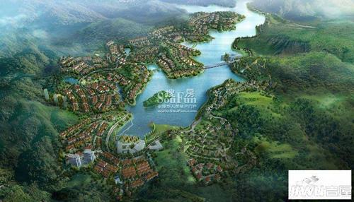 成都龙泉驿区龙泉驿中粮御岭湾外景图/效果图280- 吉屋网