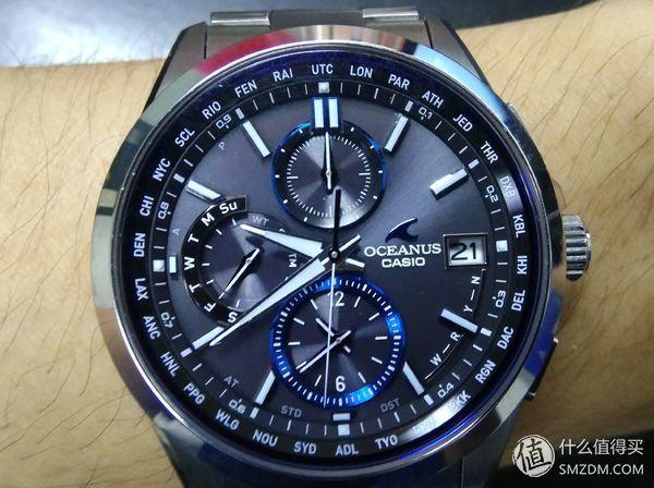 casio卡西欧oceanus海神t2600手表海淘代购开箱及使用感受