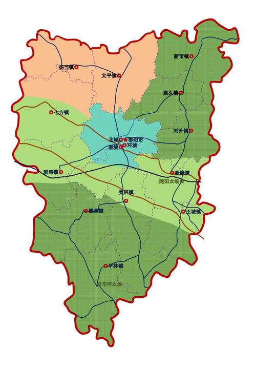湖北省襄阳市枣阳市:一二三五发展板块