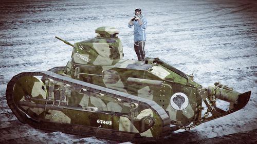 ft 17 tank camouflage retexture insigna   tankist