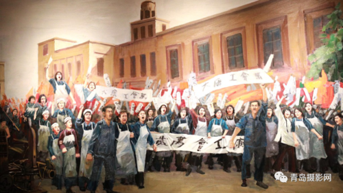 发动日商纱厂工人三次大罢工,组织成立青岛市各界联合会和市总工会