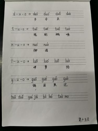 《钰然幼儿园》大组上学期《声母和单韵母》相拼音节,可用于平时复习