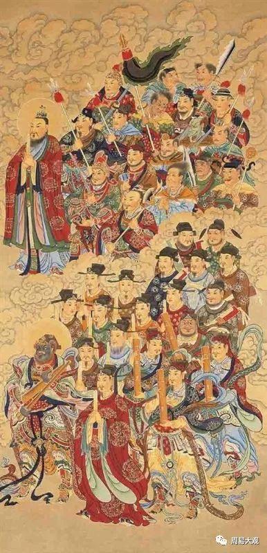 赵文和,王真人,治"嶓冢山"; (3)北方鬼帝:张衡,杨云,治"罗酆山"; (4)