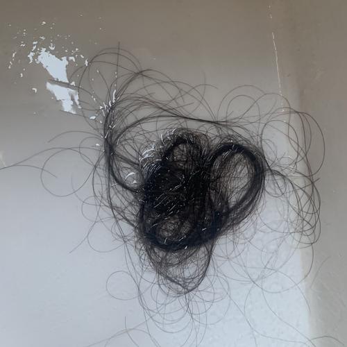 回应: 记录洗头掉头发的贴 测试霸王