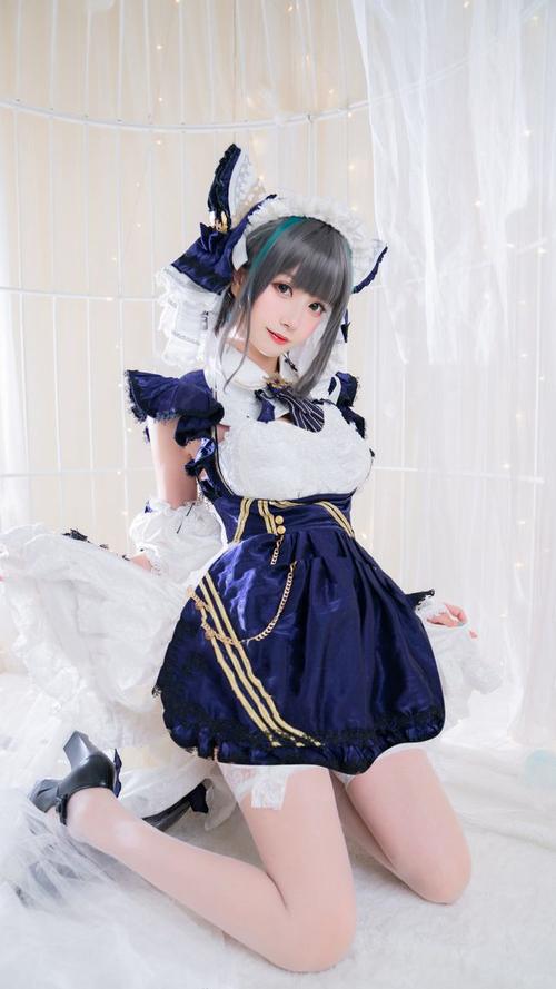 cos碧蓝航线柴郡原皮cos正片菠萝才不是可爱的猫呢