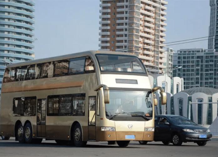 朝鲜人自己造公交车那些事_平壤_无轨电车_导游