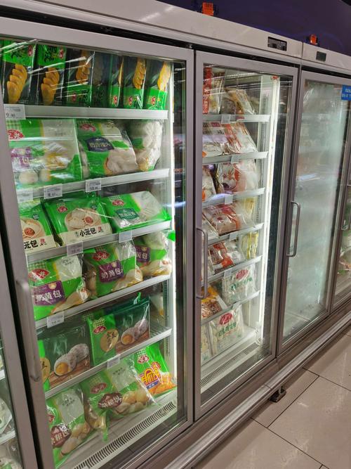 水果湖店冷冻食品陈列图片