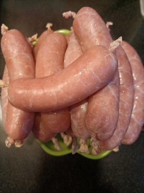 月下蒲公英做的东北肉粉肠