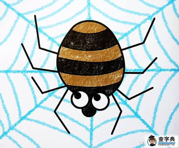 蜡笔画作品欣赏-勤劳的小蜘蛛 2015-11-04 查看全部         儿童蜡笔