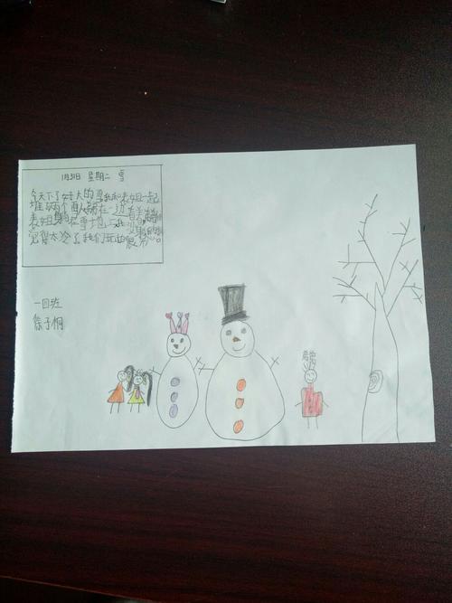 徐子桐寒假绘画日记