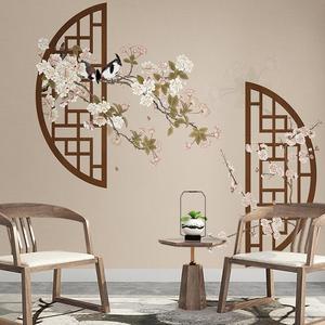 古风壁纸墙纸自粘