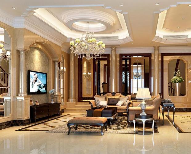 客厅欧式局部别墅装修