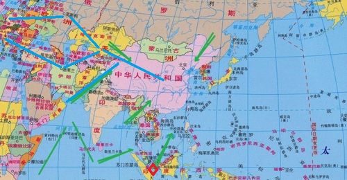 早在公元2005年,开通从德国到中国的铁路货运,称之为"跨欧亚大陆桥".