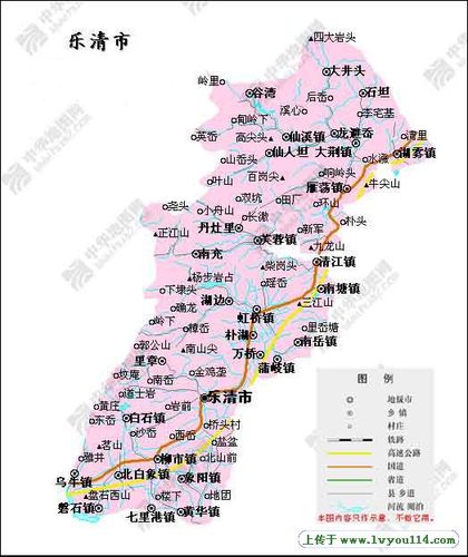 乐清市政区图_浙江温州旅游地图_山水旅游黄页